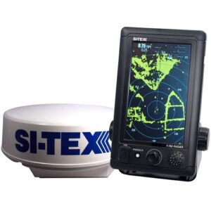 Si-Tex T-760 Compact Color Touch Screen 4kw Radar