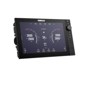Simrad NSS 4 12 inch Chartplotter Fishfinder with US C-MAP Charts