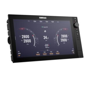 Simrad NSS 4 16 inch Chartplotter Fishfinder with US C-MAP Charts