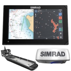 Simrad NSX 3009 with Active Imaging 3-in-1 Transducer and Halo 20+ Radar