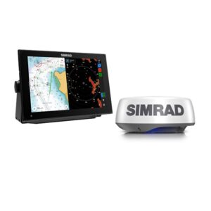 Simrad NSX 3012 with Active Imaging 3-in-1 Transducer and Halo 20+ Radar